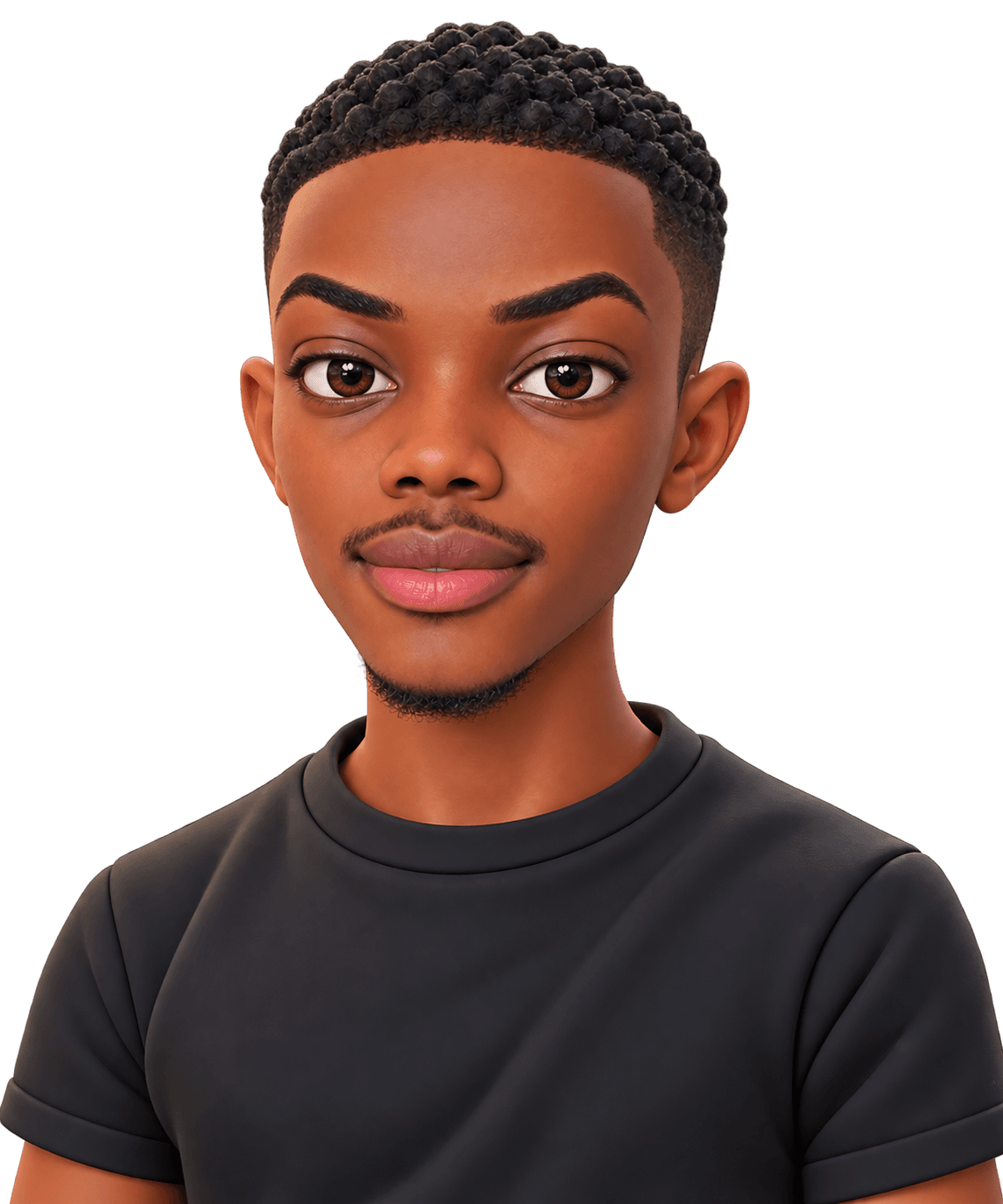 Illustrated portrait of Sammy Musyoki